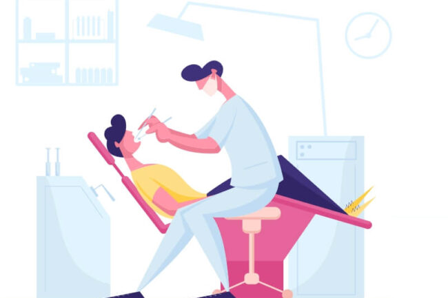 qué se explora en una revisión dental por el dentista