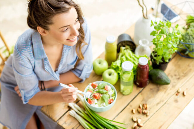alimentación saludable para el cuidado dela salud bucodental