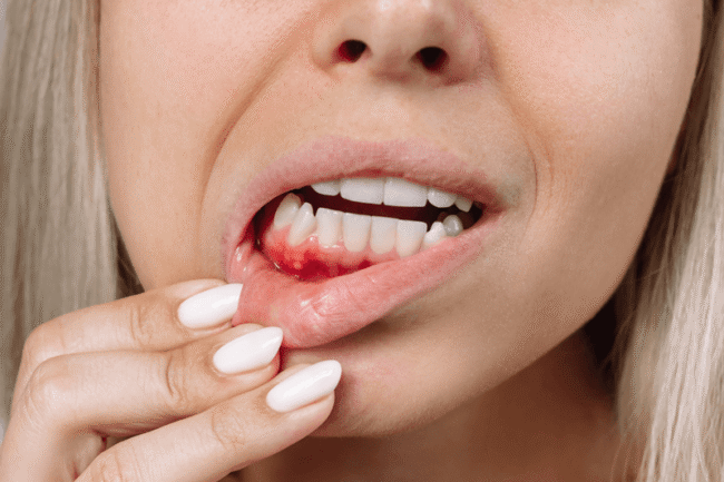 Me ha salido un bulto en la encía ¿qué puede ser? 1 bulto en la encia Fistula dental